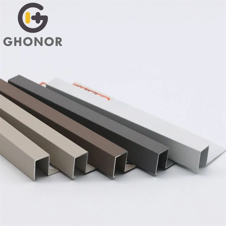 Spray sand tile trim Spray sand tile trim